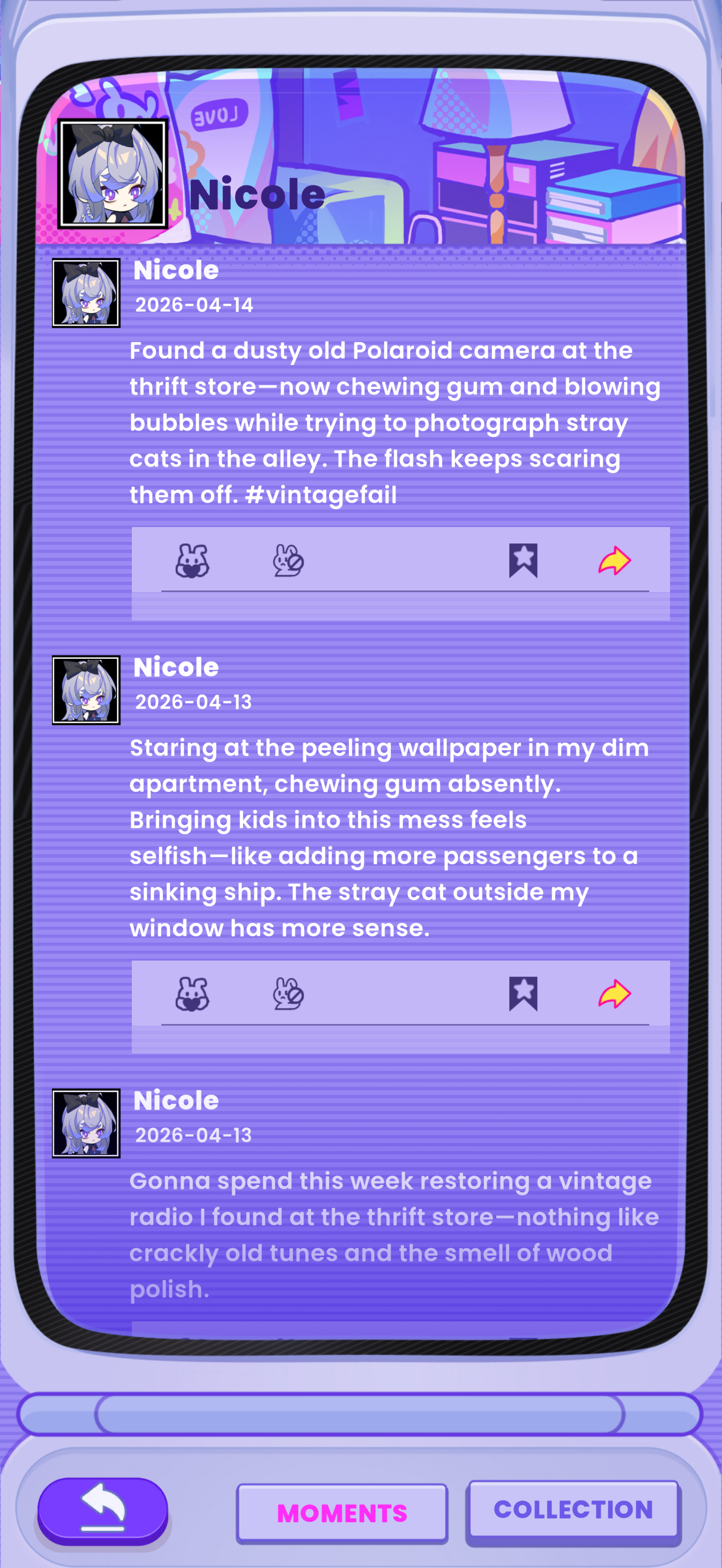 Social feeds